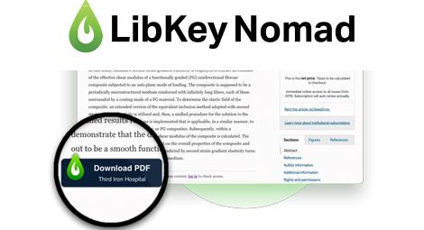 LibKey Nomad תוסף לדפדפן להורדת טקסט מלא