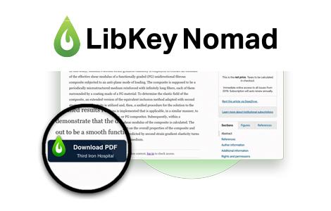 LibKey Nomad תוסף לדפדפן להורדת טקסט מלא