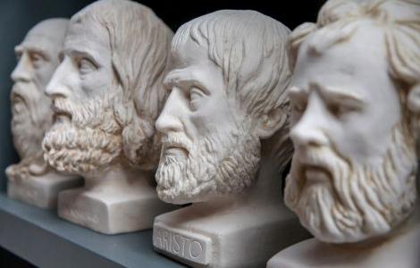 Statues of philosophers